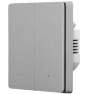 Tuya 3G Zigbee Push Button Switch with Neutral Line, 500W/Gang Load, Alexa & Google Home Compatible, Zigbee Wireless Standard